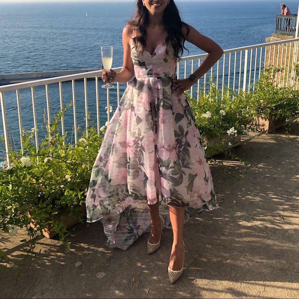 Floral Betsy & Adam gown